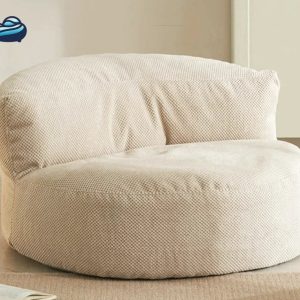 gros pouf moelleux