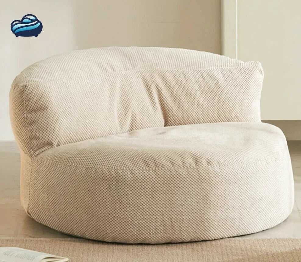 gros pouf moelleux